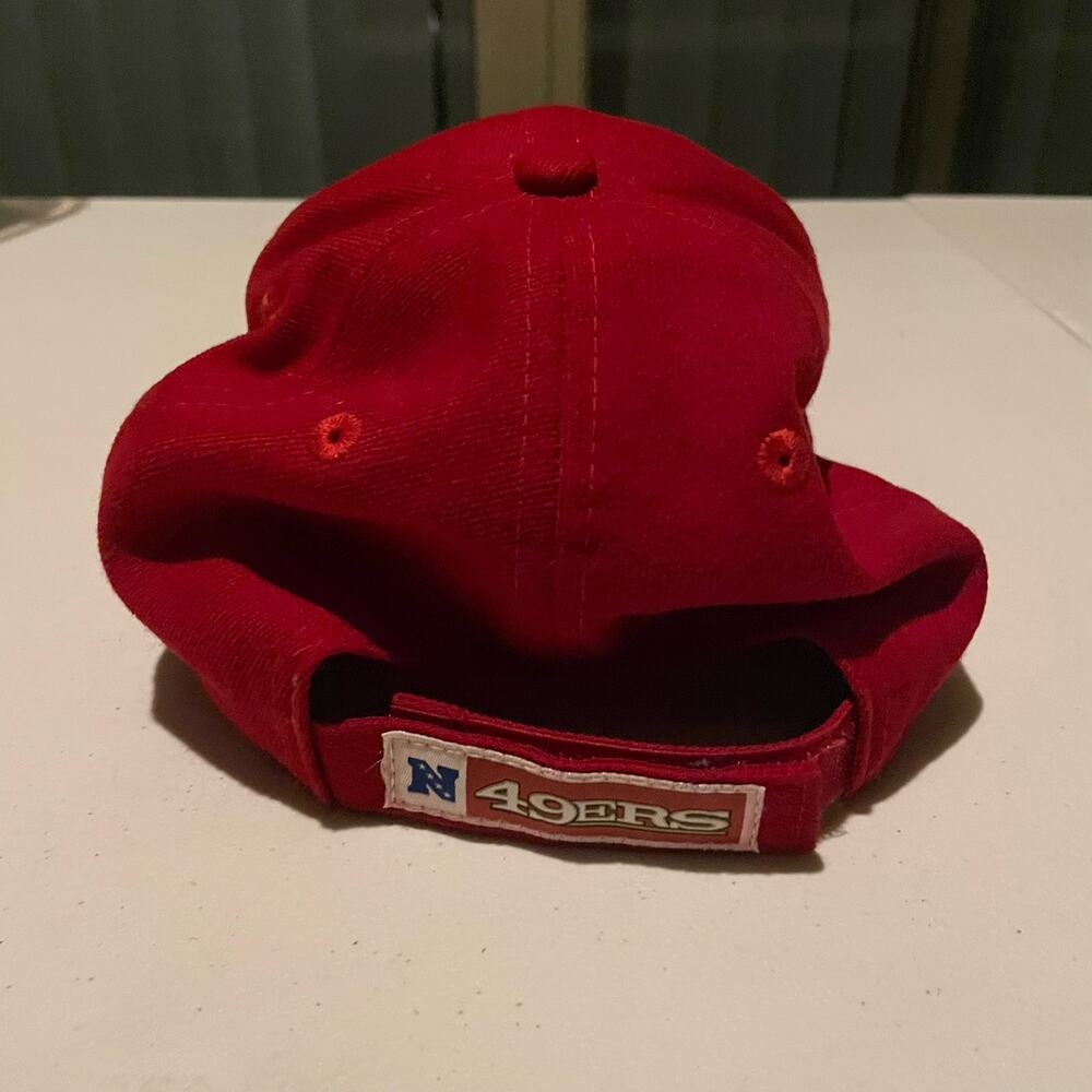 San Francisco 49ers NFL x New Era 9Forty Strapback Hat Cap Adult OSFA - Picture 5 of 8